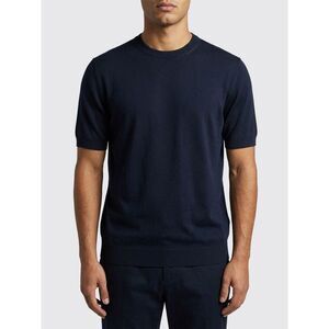 Fedeli Men Basic Cotton Crew Neck Knit Fedeli